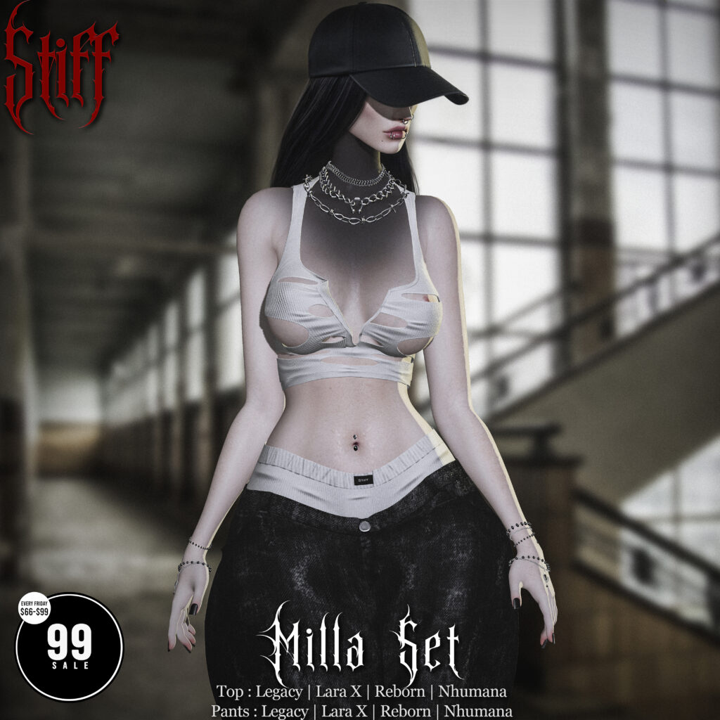 Milla Top &amp; Pants - Legacy/MaitreyaX/Nhumana/Reborn	&lt;a href=&quot;http://maps.secondlife.com/secondlife/Dream%20Isles/49/182/602&quot; target=&quot;_blank&quot;&gt;Teleport&lt;/a&gt;