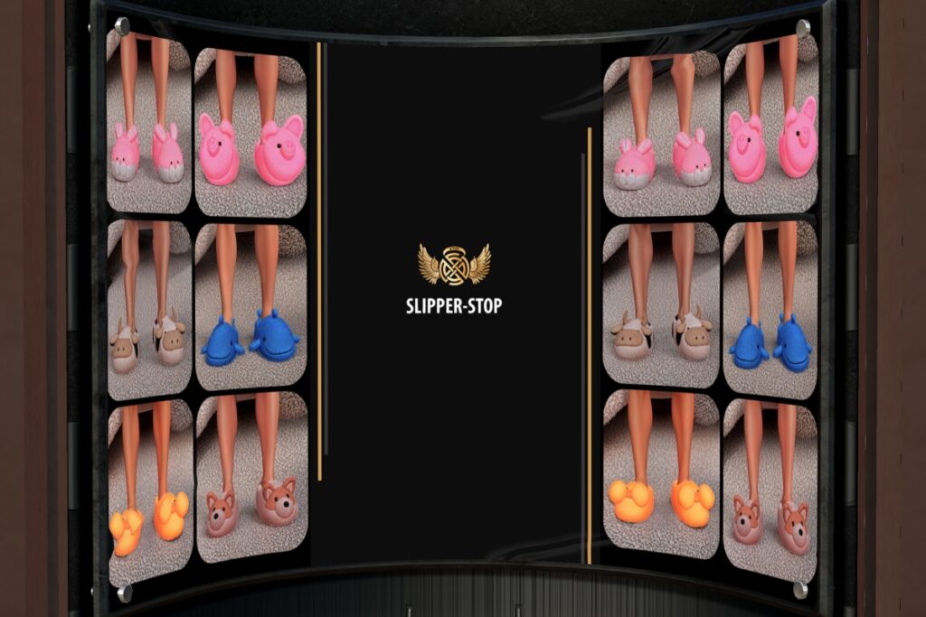 Slippers - no fits listed, L$199 each/L$600 FP
