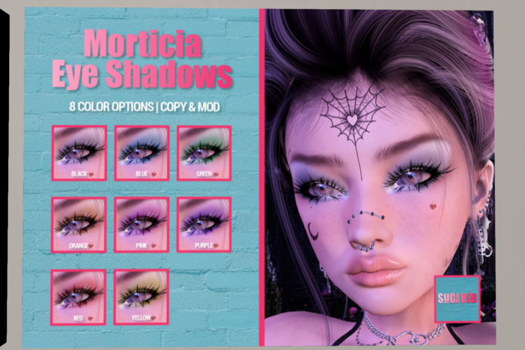 Morticia Eyeshadows - EvoX, L$189