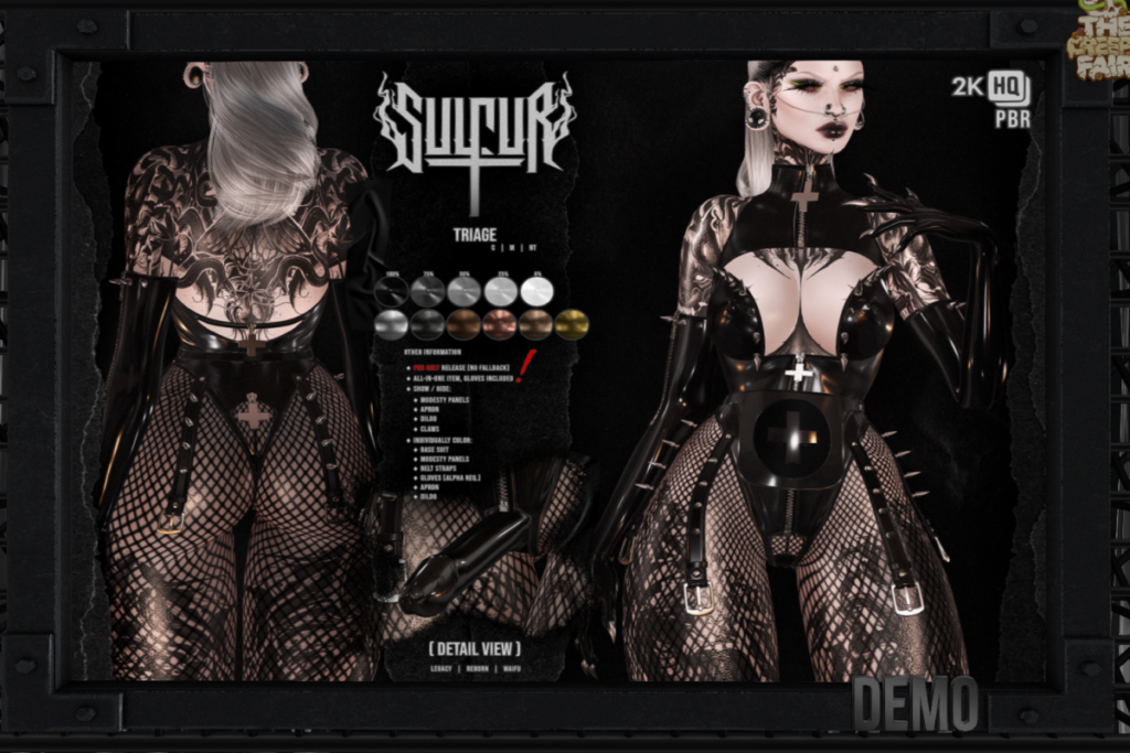 Triage Set - Legacy/Reborn/+mods, L$500