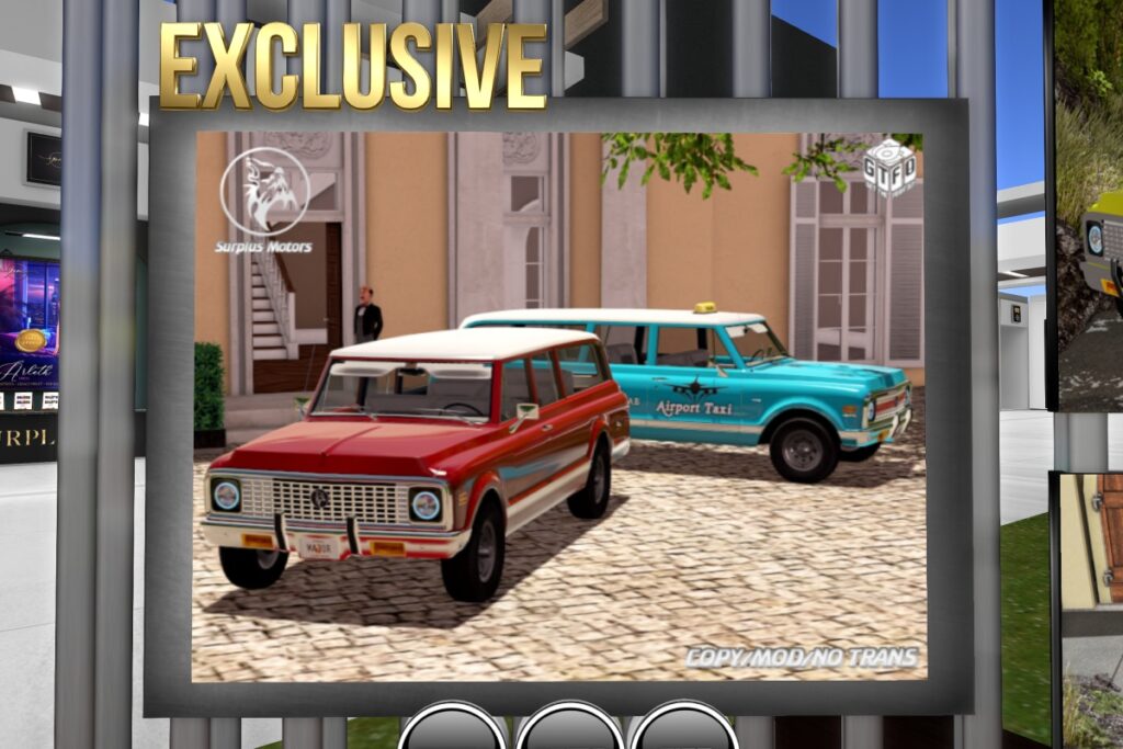 Major v7.0 Driveable Car, L$799
