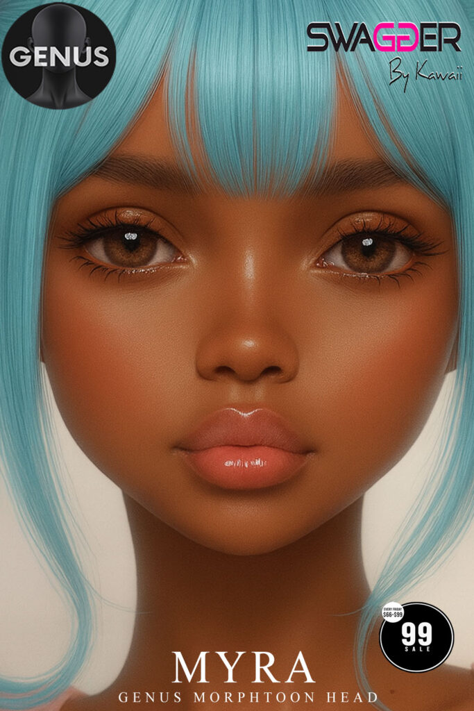 Myra Skin - Genus MorphToon	&lt;a href=&quot;http://maps.secondlife.com/secondlife/CandyBar/222/25/2851&quot; target=&quot;_blank&quot;&gt;Teleport&lt;/a&gt;