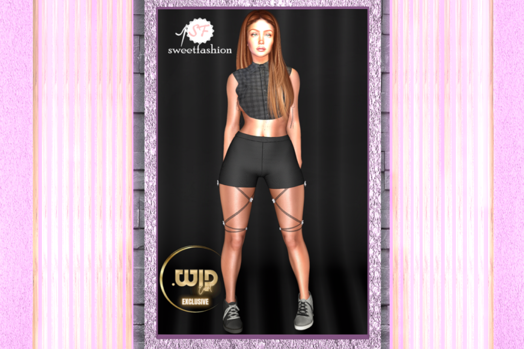 Jolie Top - GenX/Legacy/MaitreyaX/Reborn/+mods, L$199 | Carren Shorts - GenX/Legacy/MaitreyaX/Reborn, L$249