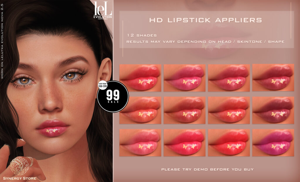 Medona HD Lipstick - Evo	&lt;a href=&quot;http://maps.secondlife.com/secondlife/Trance/170/52/24&quot; target=&quot;_blank&quot;&gt;Teleport&lt;/a&gt;