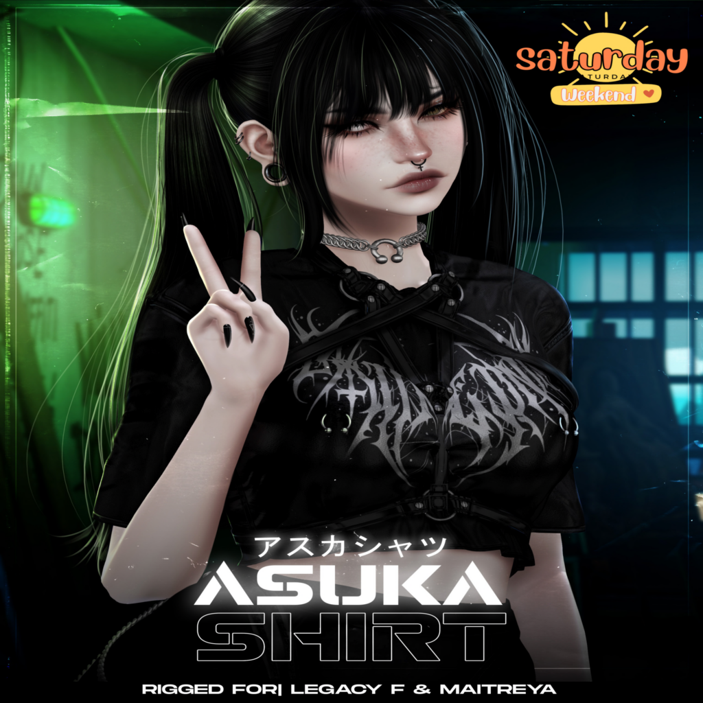 Asuka Shirt - Legacy/Maitreya	&lt;a href=&quot;http://maps.secondlife.com/secondlife/TOKYO%20ZERO/128/81/3186&quot; target=&quot;_blank&quot;&gt;Teleport&lt;/a&gt;