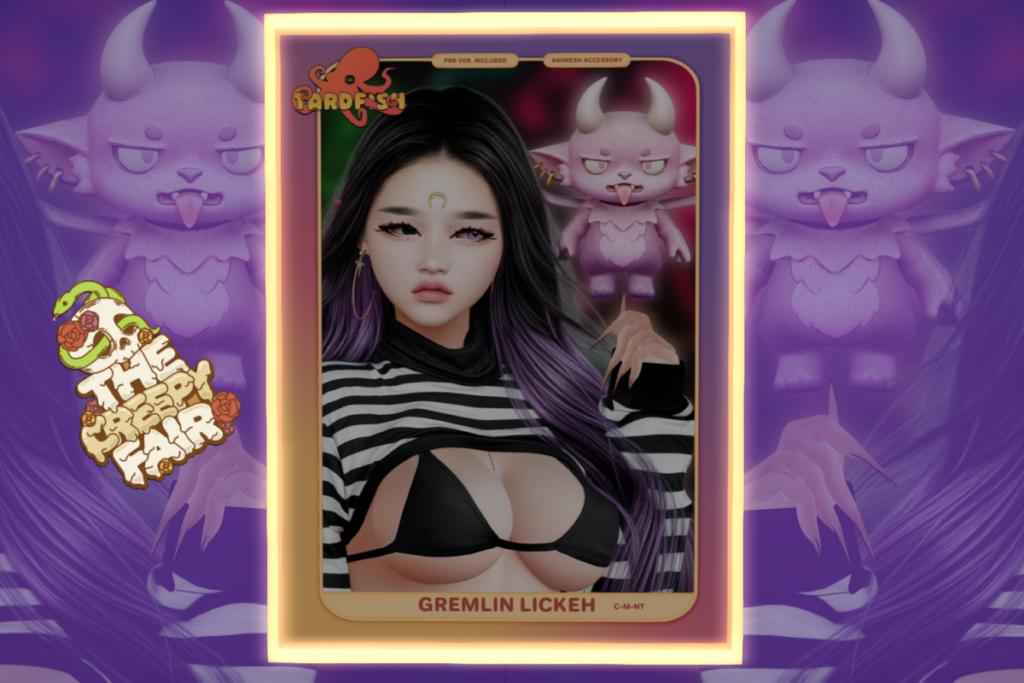 Gremlin Lickeh Animesh, L$249 each/L$999 FP