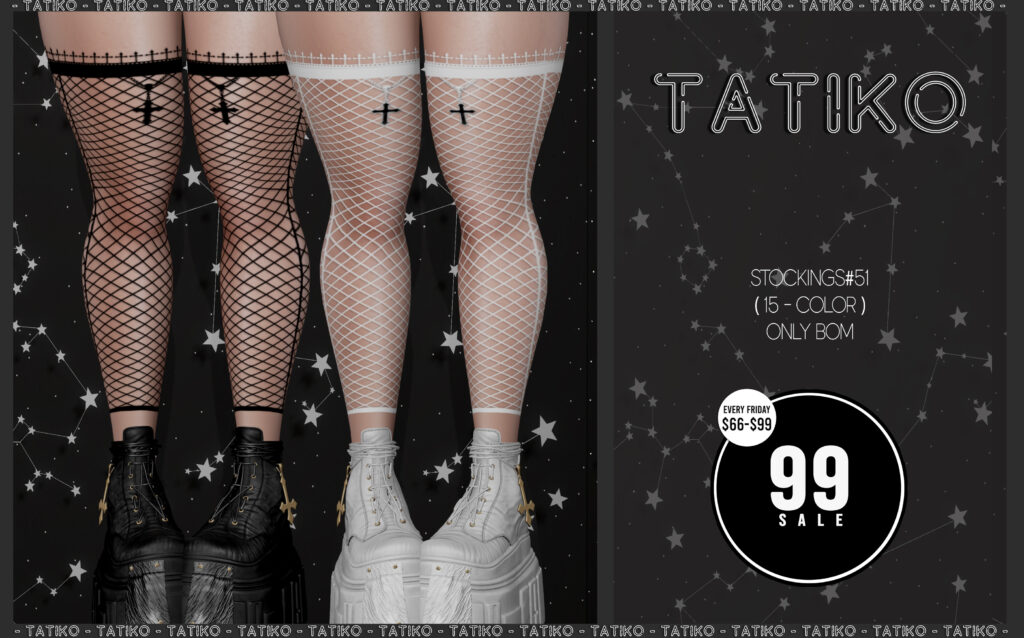 Stockings #51 - BOM	&lt;a href=&quot;http://maps.secondlife.com/secondlife/Zelopian/164/117/1739&quot; target=&quot;_blank&quot;&gt;Teleport&lt;/a&gt;