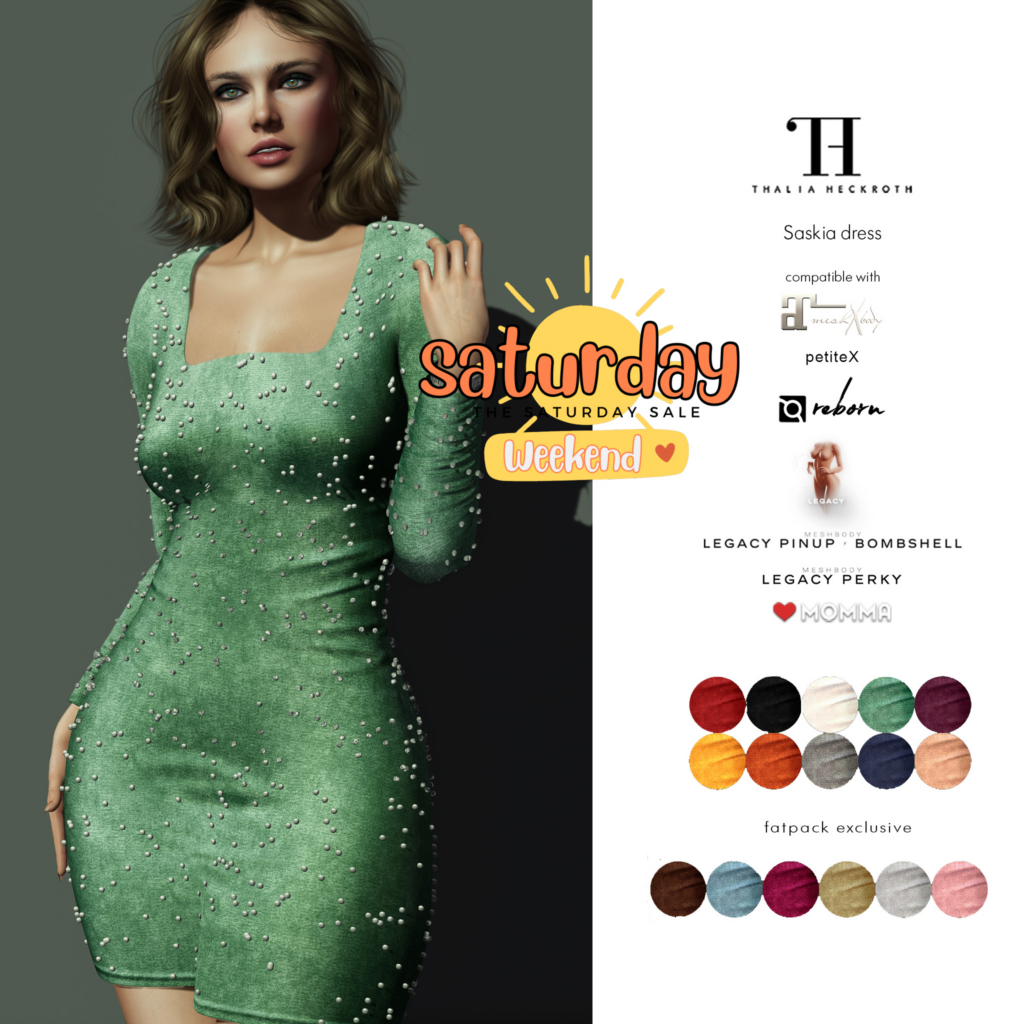 Saskia Dress - Legacy/MaitreyaX/Persephone/Reborn/+mods	&lt;a href=&quot;http://maps.secondlife.com/secondlife/Fingal/128/84/23&quot; target=&quot;_blank&quot;&gt;Teleport&lt;/a&gt;