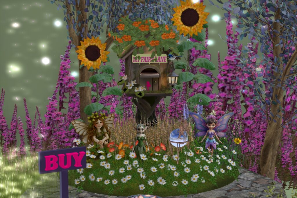 Fae&#039;s Golden Grove Decor, L$150