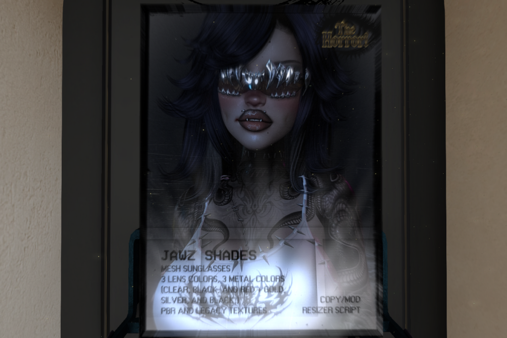 Jawz Shades, L$299