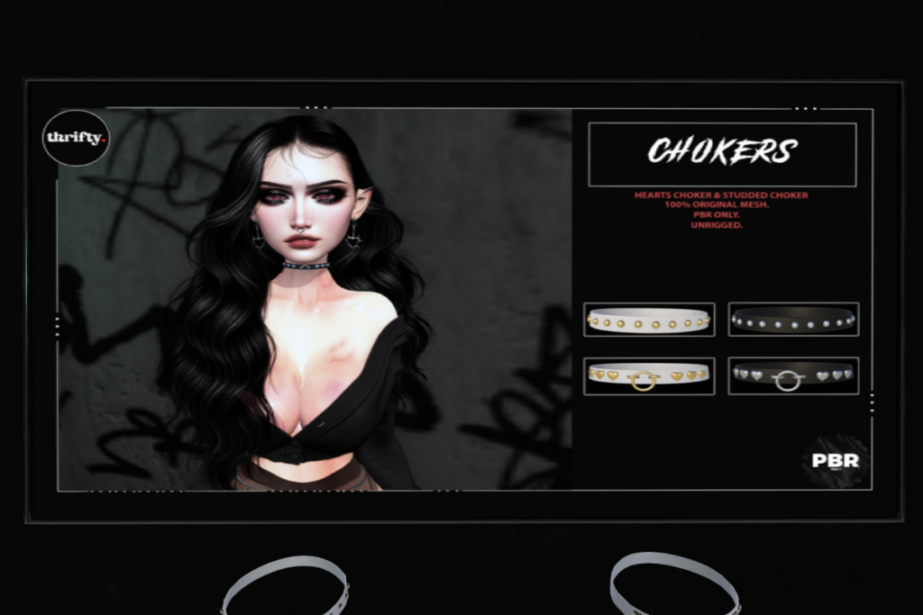 Chokers, L$299 each