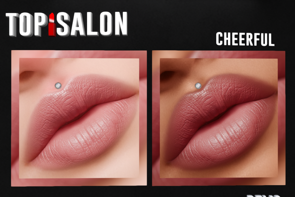 HD Cheerful Lipstick - EvoX, L$299 each