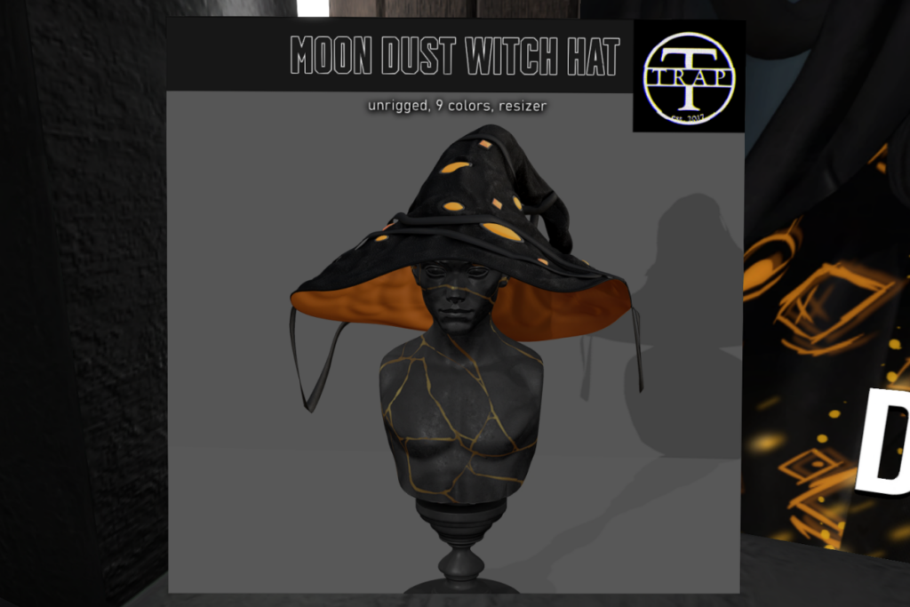 Moon Dust Witch Hat, L$399