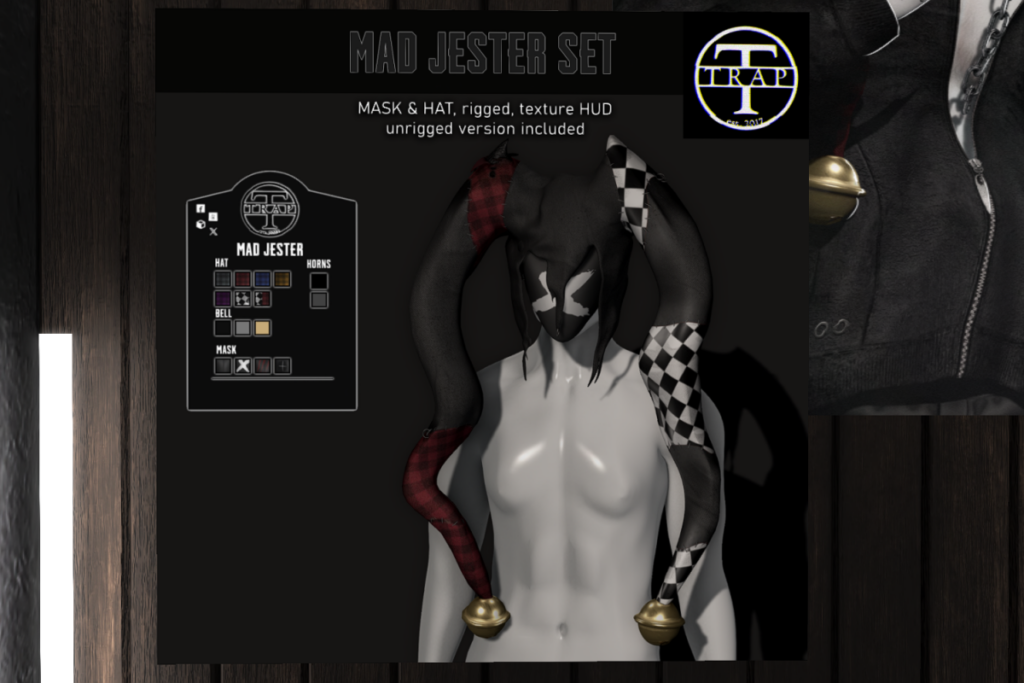 Mad Jester Hat, L$399