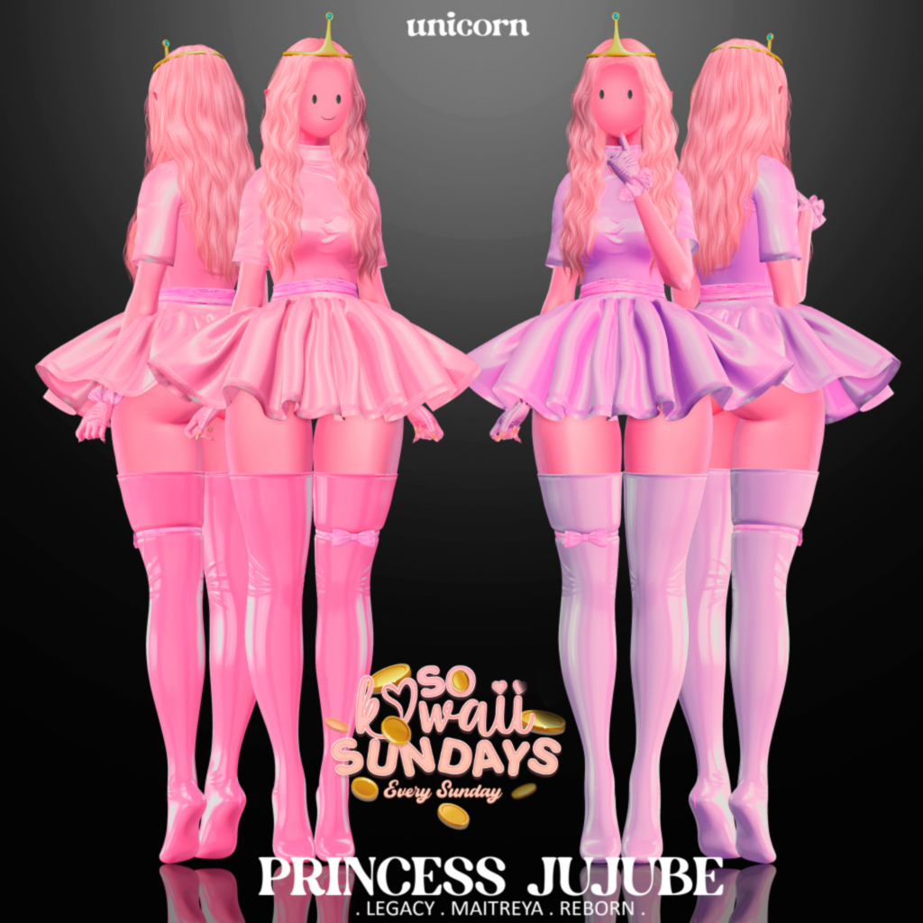 Princess Jujube Dress - Legacy/Maitreya/Reborn	&lt;a href=&quot;http://maps.secondlife.com/secondlife/Tamburello/210/191/819&quot; target=&quot;_blank&quot;&gt;Teleport&lt;/a&gt;