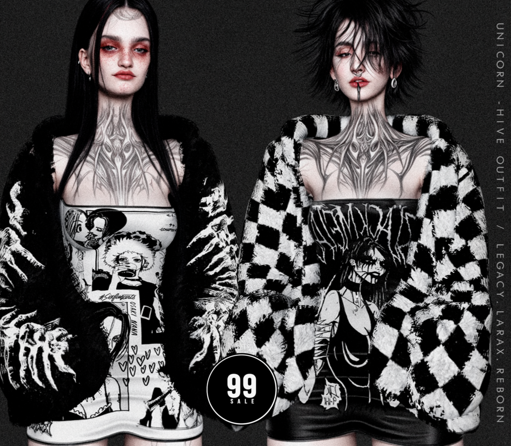 Hive Outfit - Legacy/MaitreyaX/Reborn	&lt;a href=&quot;http://maps.secondlife.com/secondlife/Tamburello/210/191/819&quot; target=&quot;_blank&quot;&gt;Teleport&lt;/a&gt;