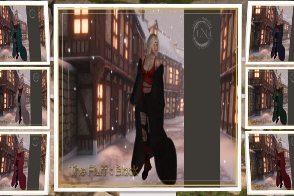 The Fluff Jacket - no fits listed, L$440 each
