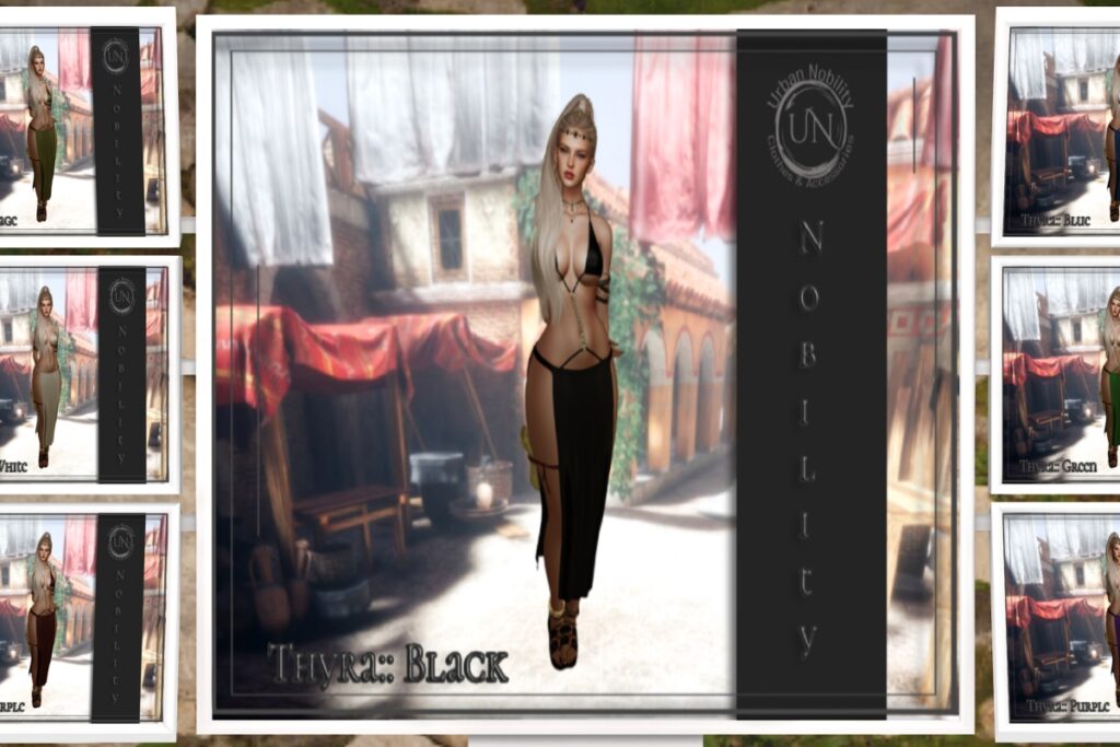 Thyra Silks - no fits listed, L$550 each