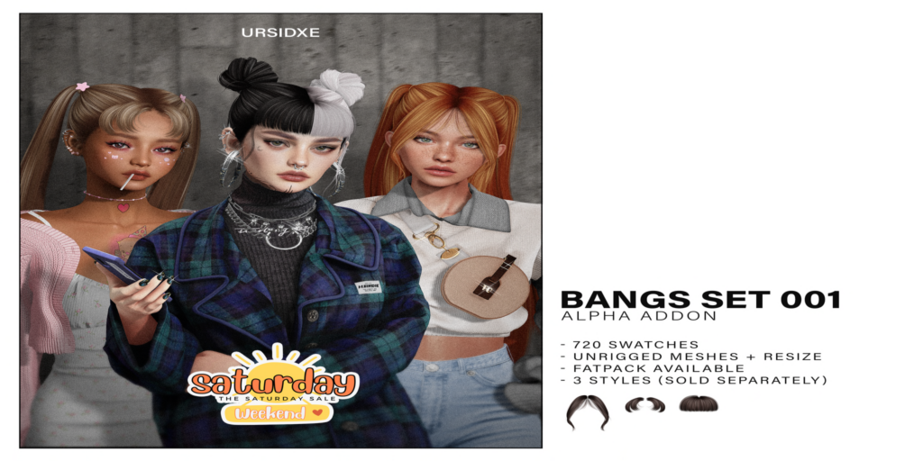 Bangs Set 001 	&lt;a href=&quot;http://maps.secondlife.com/secondlife/Storm%20Coast/233/153/1201&quot; target=&quot;_blank&quot;&gt;Teleport&lt;/a&gt;