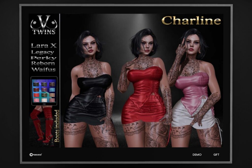 Charline Outfit - Legacy/MaitreyaX/Reborn/+mods, L$299 FP
