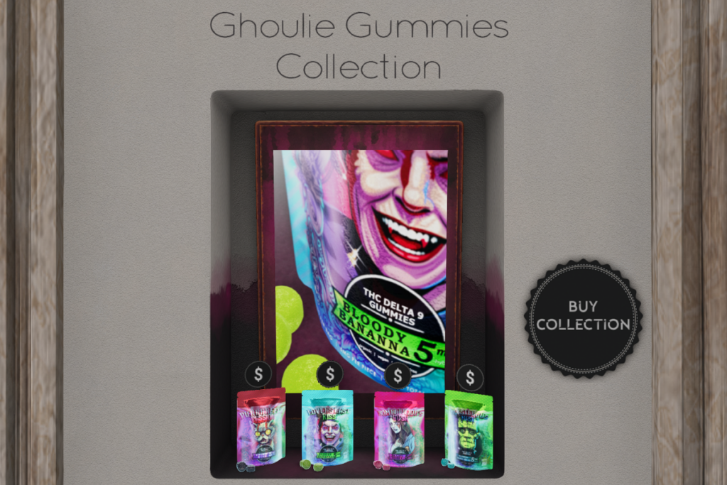 Ghoulie Gummies Collection, L$249 each/L$725 FP