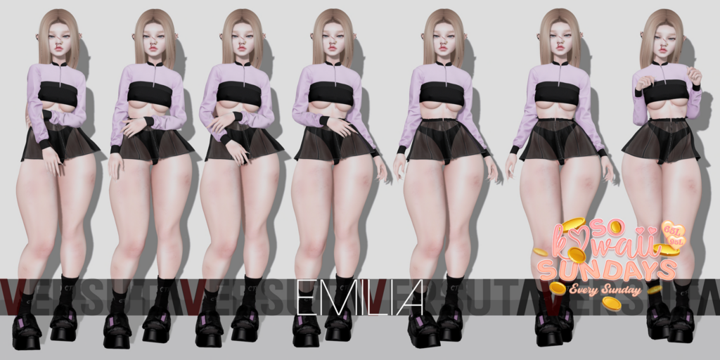 Emilia Poses	&lt;a href=&quot;http://maps.secondlife.com/secondlife/Magical/222/66/777&quot; target=&quot;_blank&quot;&gt;Teleport&lt;/a&gt;
