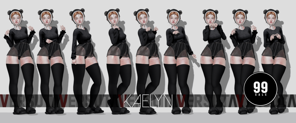 Kaelyn Poses	&lt;a href=&quot;http://maps.secondlife.com/secondlife/Magical/222/66/777&quot; target=&quot;_blank&quot;&gt;Teleport&lt;/a&gt;