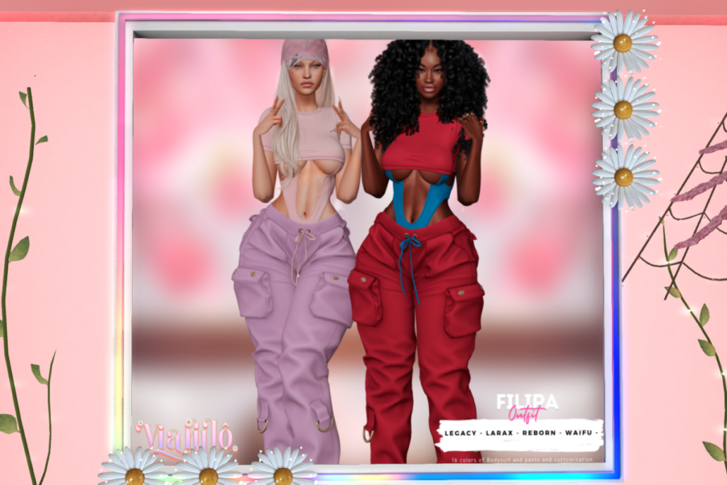Filipa Outfit - Legacy/MaitreyaX/Reborn/+mods, L$220-L$260 each/L$1200 each FP