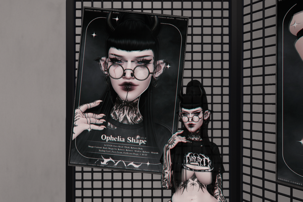 Ophelia Shape - Lelutka Zora/Reborn/+mods	&lt;a href=&quot;http://maps.secondlife.com/secondlife/The%20Conjuring/131/131/22&quot; target=&quot;_blank&quot;&gt;Teleport&lt;/a&gt;