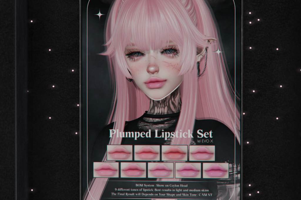 Plumped Lipstick Set - Evo X, L$190