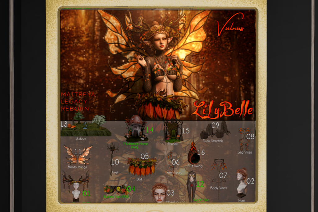 LilyBelle FollowUp Set - Legacy/Maitreya/Reborn, L$65 per play