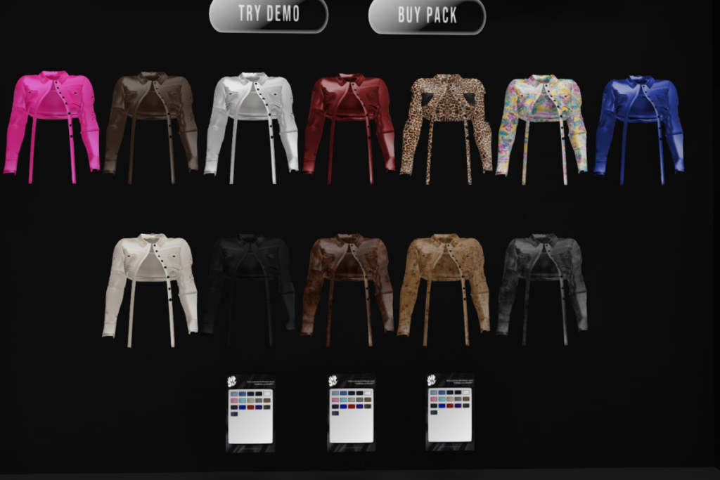 Ivie Jacket - Inithium/Legacy/Reborn/Yentements, L$300 each/L$999 FP