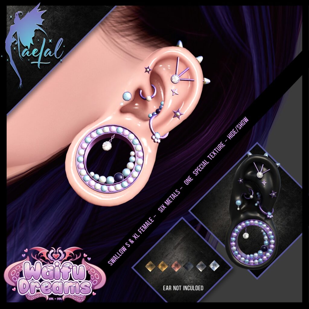 #123v1 Earrings - Swallow Gauged
