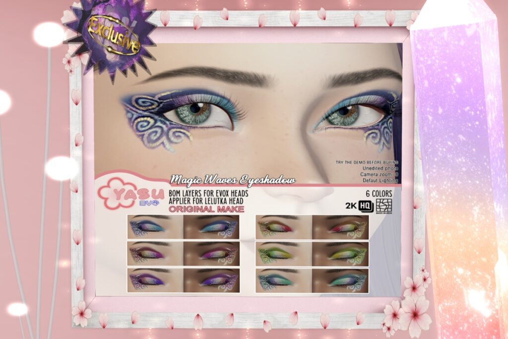 Magic Waves Eyeshadow - EvoX, L$250 FP