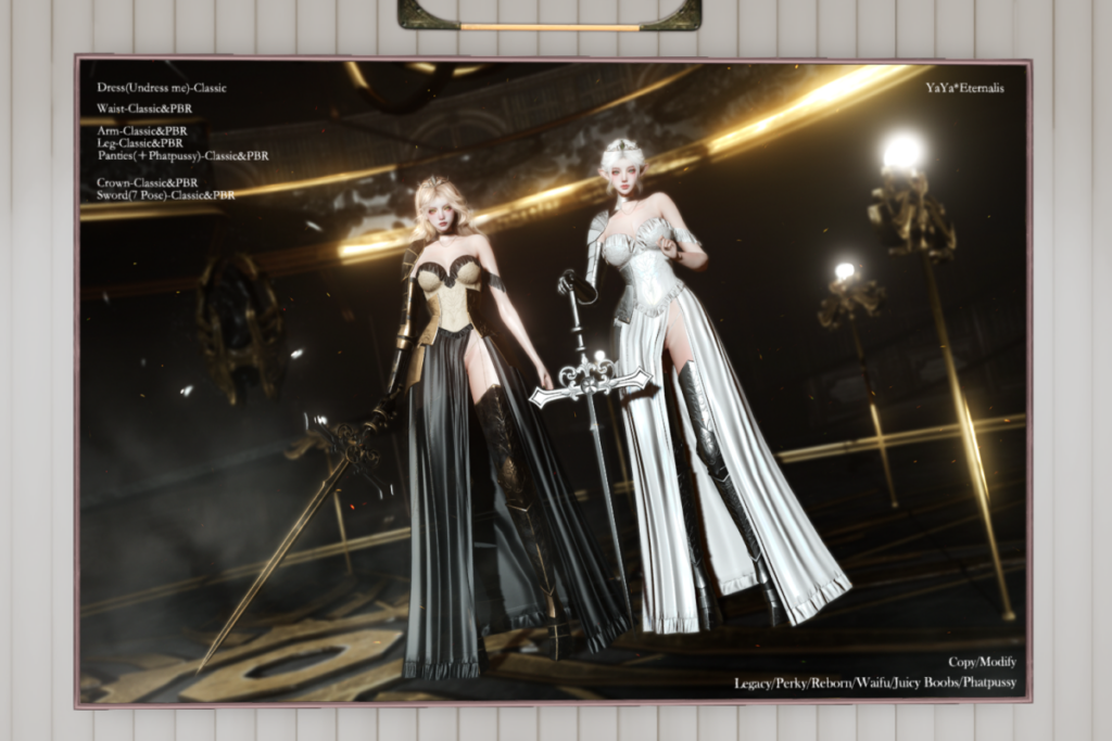 Eternalis Outfit &amp; Accessories - Legacy/Reborn/+mods, L$399-L$1599 each/L$3699 FP