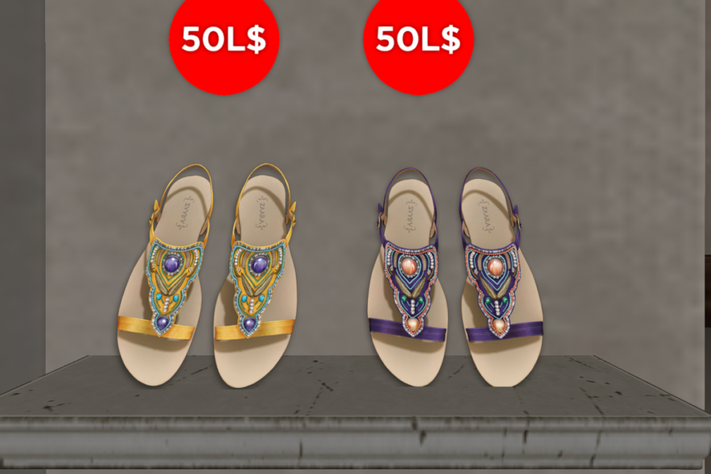 Janya Jeweld Sandals - Legacy/MaitreyaX/Reborn	&lt;a href=&quot;http://maps.secondlife.com/secondlife/Zaara/119/99/37&quot; target=&quot;_blank&quot;&gt;Teleport&lt;/a&gt;