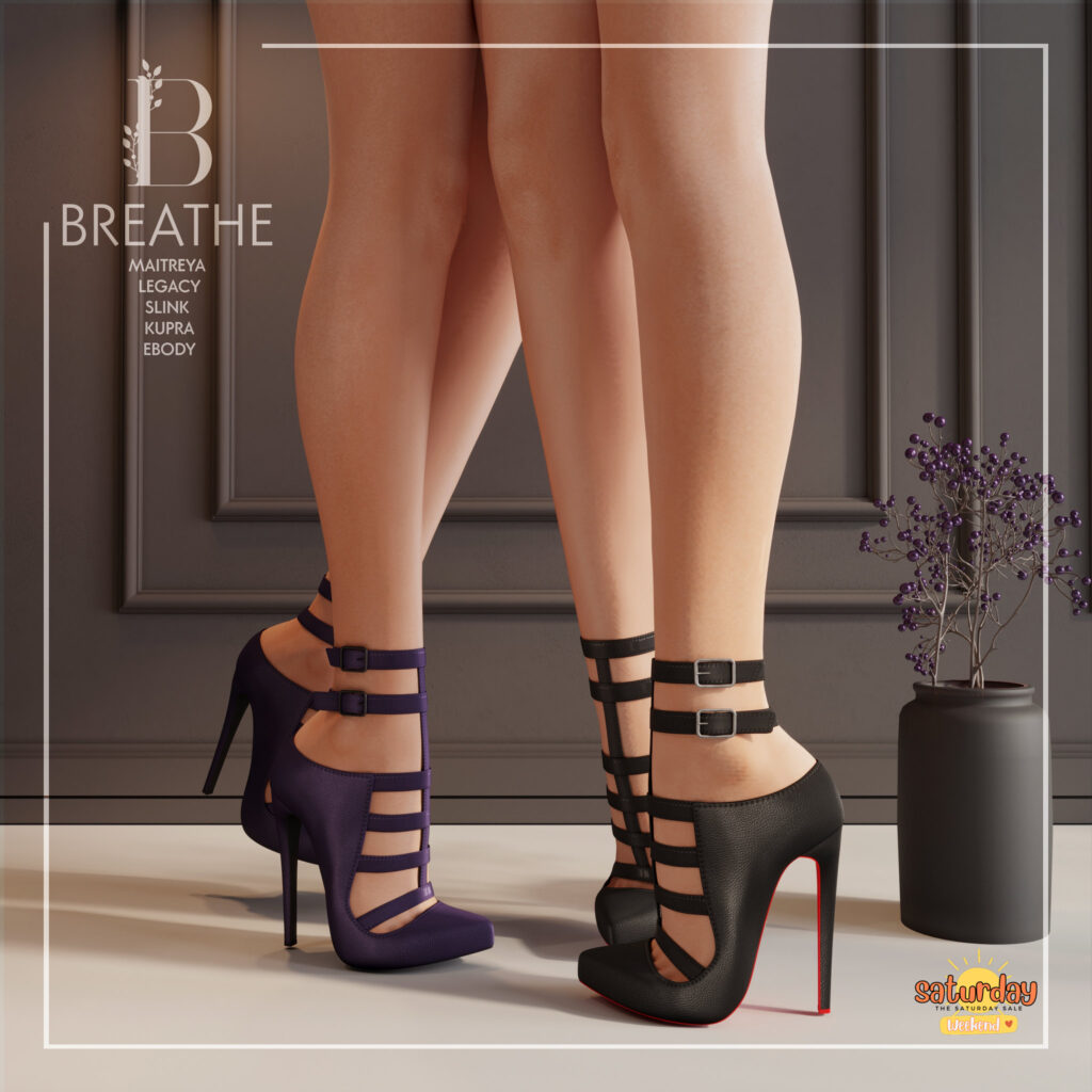 Miso Heels - Inithium/Legacy/Maitreya/Reborn/Slink	&lt;a href=&quot;http://maps.secondlife.com/secondlife/BREATHE/131/130/22&quot; target=&quot;_blank&quot;&gt;Teleport&lt;/a&gt;
