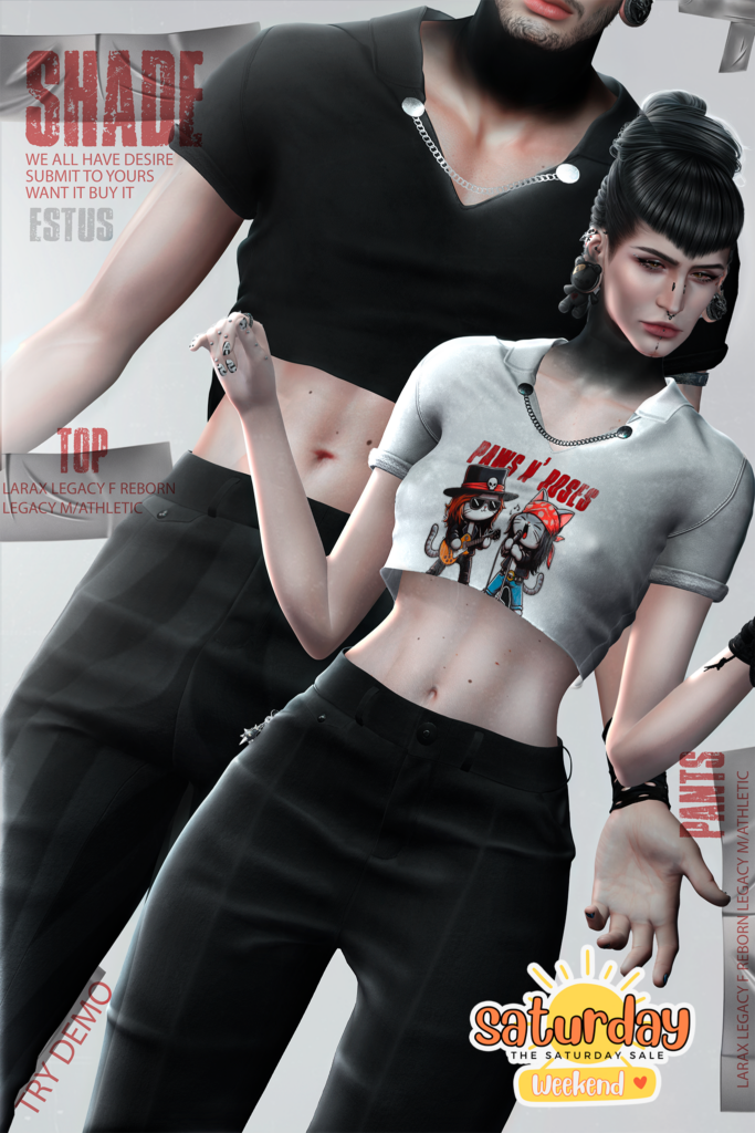 Shade Outfit - Legacy F+M/MaitreyaX/Reborn	&lt;a href=&quot;http://maps.secondlife.com/secondlife/Esterwind/132/204/1108&quot; target=&quot;_blank&quot;&gt;Teleport&lt;/a&gt;