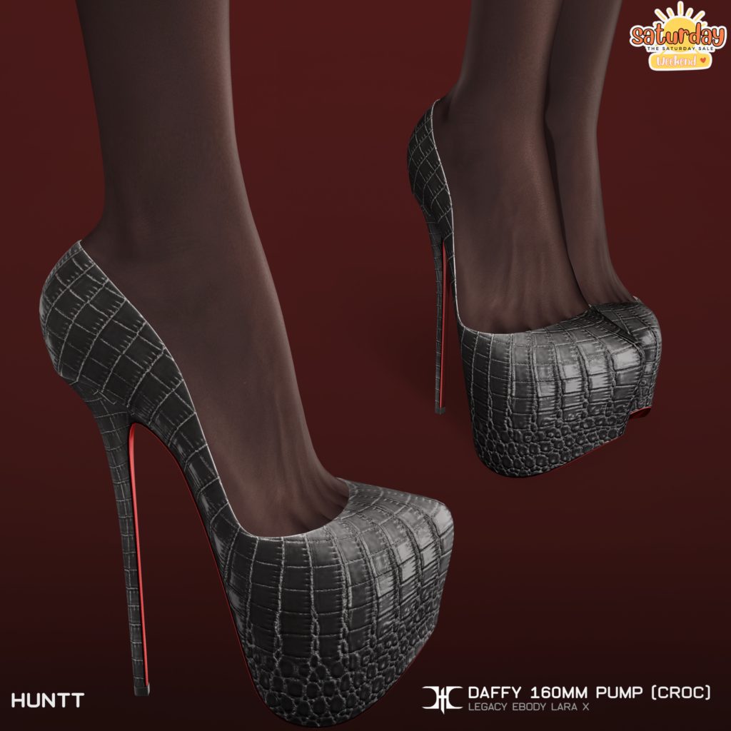 Daffy 160MM Pump - Legacy/MaitreyaX/Reborn	&lt;a href=&quot;http://maps.secondlife.com/secondlife/Wild%20One/152/155/26&quot; target=&quot;_blank&quot;&gt;Teleport&lt;/a&gt;