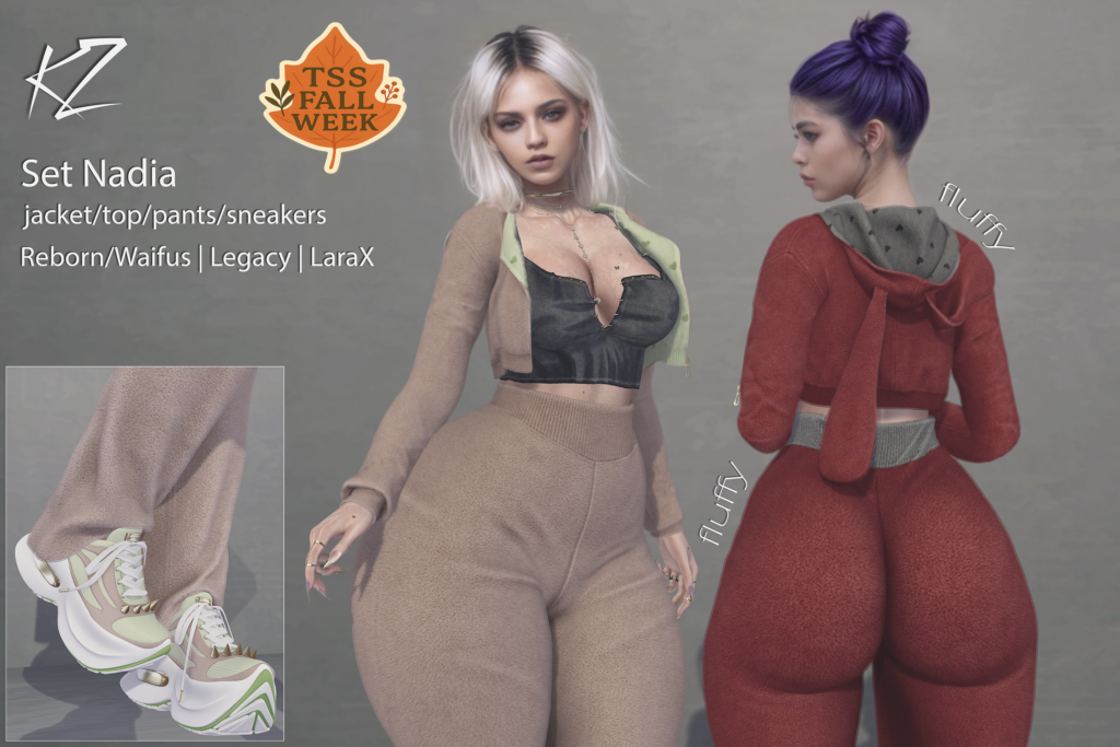 Set Nadia - Legacy/MaitreyaX/Reborn/+mods	&lt;a href=&quot;http://maps.secondlife.com/secondlife/Antares/236/223/21&quot; target=&quot;_blank&quot;&gt;Teleport&lt;/a&gt;