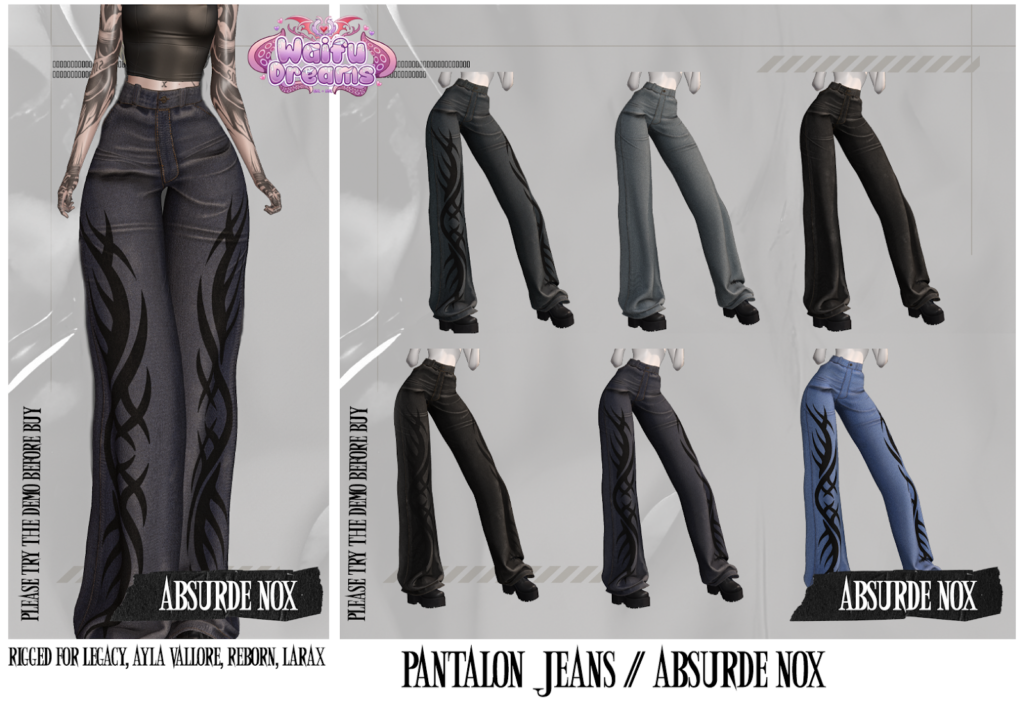 Pantalon Jeans - Ayla/Legacy/MaitreyaX/Reborn