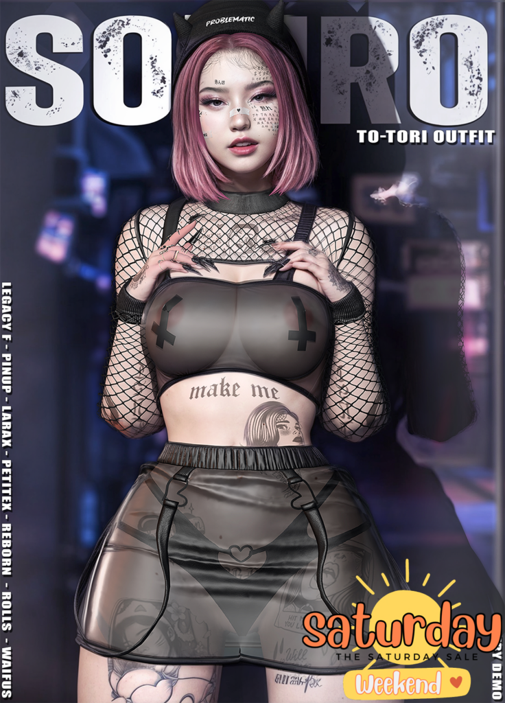 To-Tori Outfit - Legacy/MaitreyaX/Reborn/+mods	&lt;a href=&quot;http://maps.secondlife.com/secondlife/Silver%20City/147/223/2509&quot; target=&quot;_blank&quot;&gt;Teleport&lt;/a&gt;