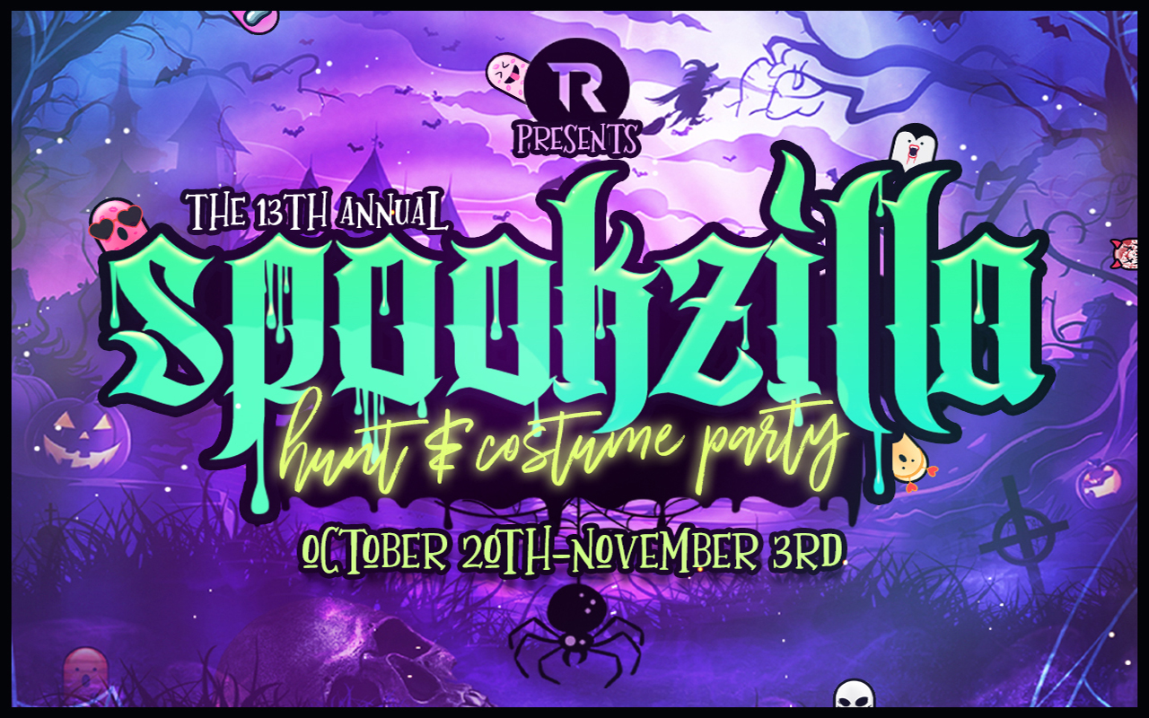 GET YOUR HAUNT ON AT THE SPOOKZILLA HUNT
