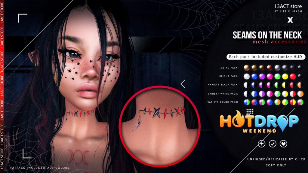 Seams on the Neck Accessory