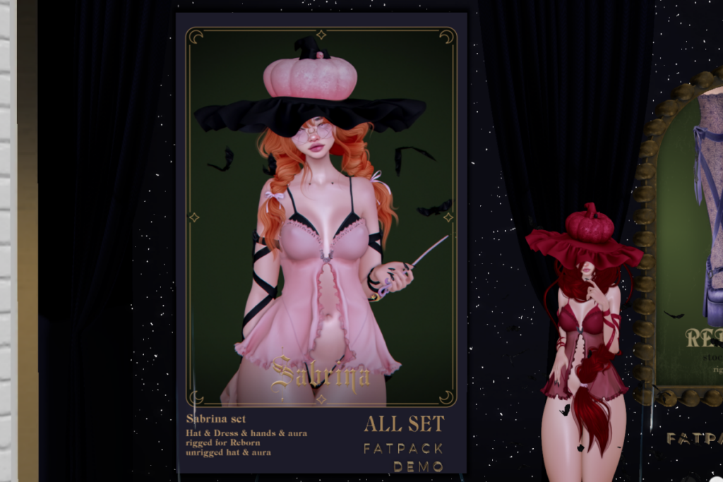 Sabrina Set - Reborn, L$250-L$500 each/L$1250 FP/L$1750 MP