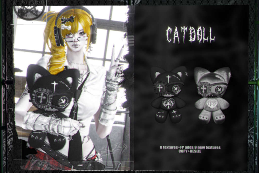 Catdoll Holdable, L$250 each/L$499 FP