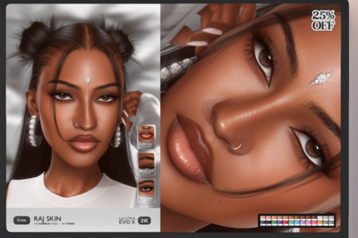 Raj Skin - Evo X, L$790 each/L$1875 each FP