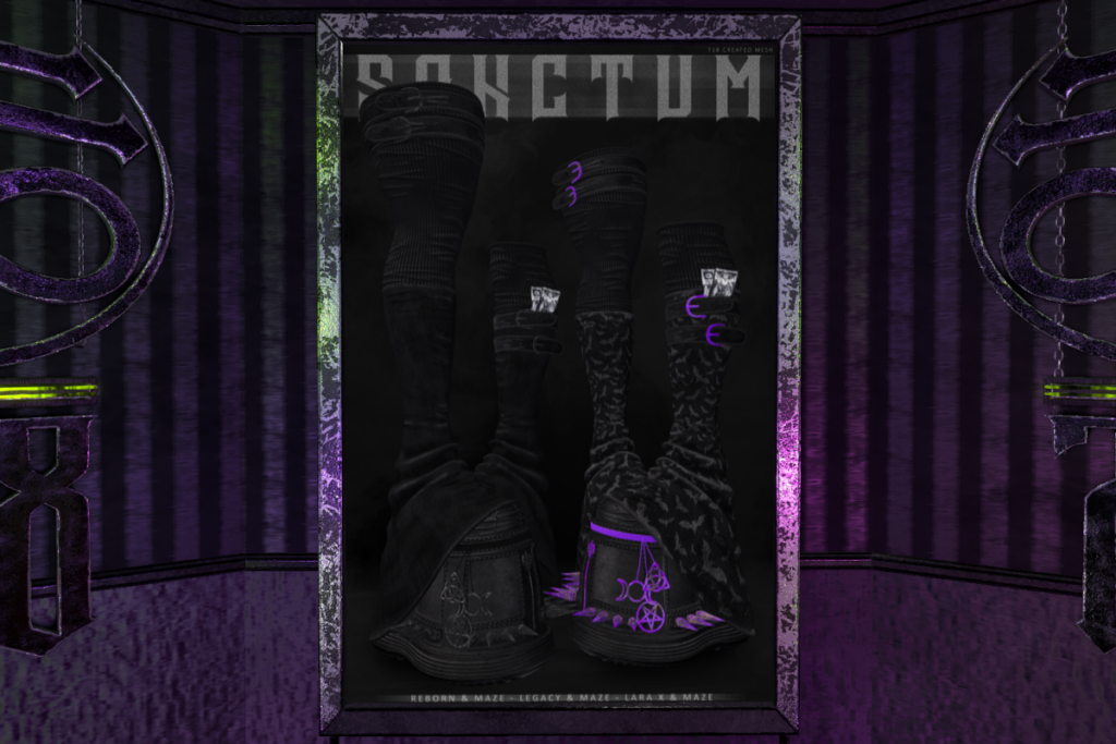 Sanctum Stompers - Legacy/MaitreyaX/Reborn/+mods, L$349 each/L$1899 FP