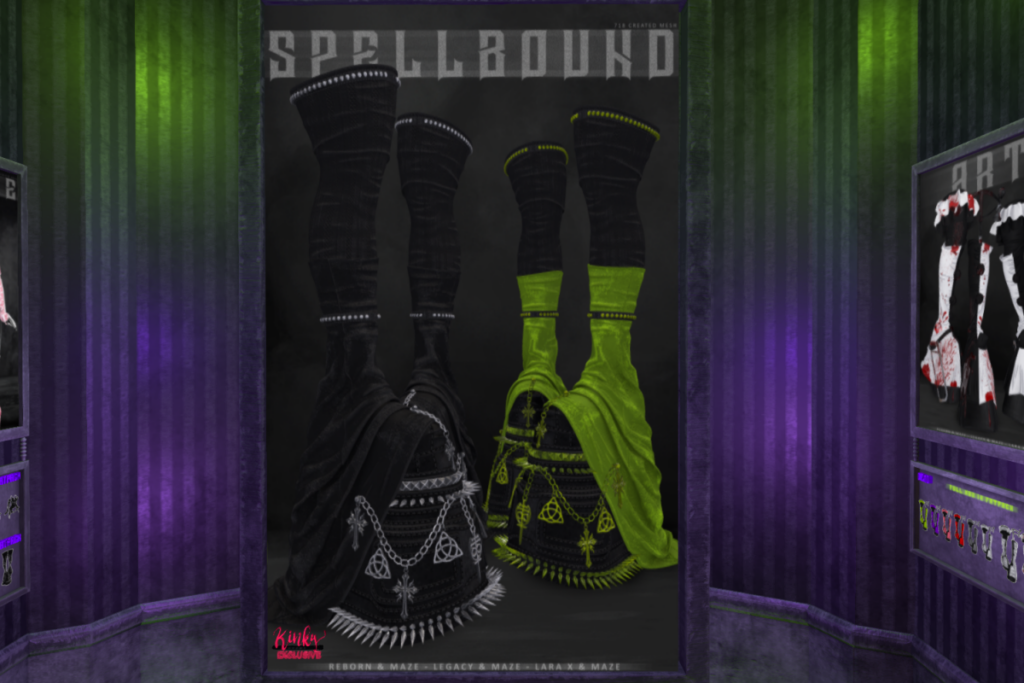 Spellbound Stompers - Legacy/MaitreyaX/Reborn/+mods, L$349 each/L$1899 FP