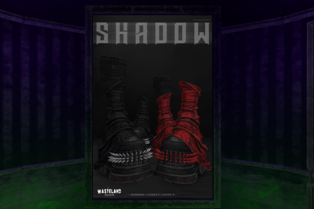 Shadow Stompers - Legacy/MaitreyaX/Reborn, L$349 each/L$1799 FP